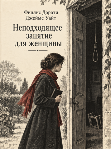 Книга &laquo;Неподходящее занятие для женщины&raquo; &mdash; обложка