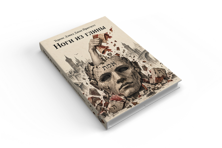 Книга &laquo;Ноги из глины&raquo; &mdash; обложка