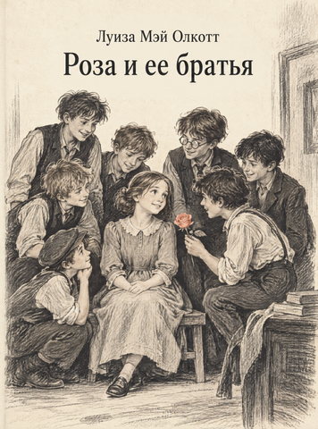 Книга &laquo;Роза та її брати&raquo; &mdash; обкладинка