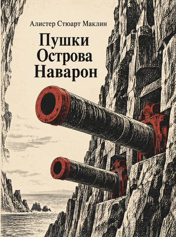 Книга &laquo;Пушки Острова Наварон&raquo; &mdash; обложка