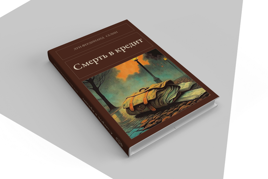 Книга &laquo;Смерть у кредит, Тверда палітурка, російською&raquo; &mdash; обкладинка