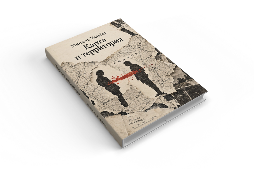 Книга &laquo;Карта і територія&raquo; &mdash; обкладинка