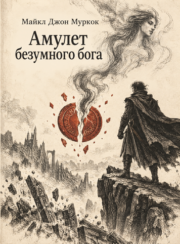 Книга &laquo;Амулет божевільного бога&raquo; &mdash; обкладинка