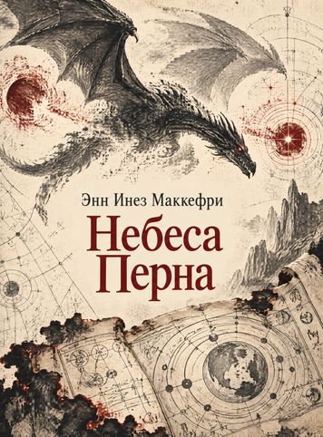 Книга &laquo;Небеса Перна&raquo; &mdash; обложка