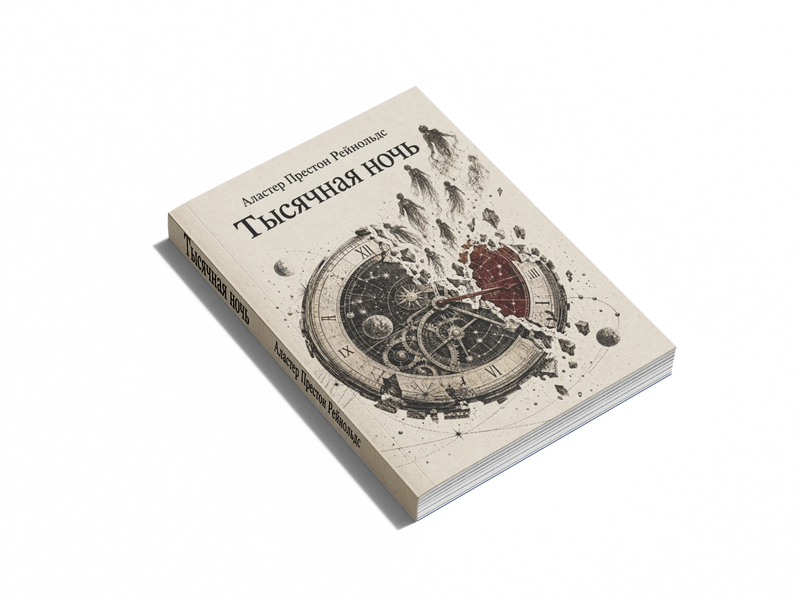 Книга &laquo;Тысячная ночь&raquo; &mdash; обложка