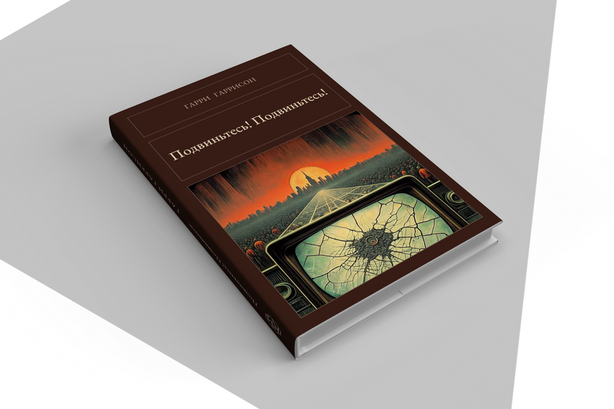 Книга &laquo;Посуньтесь! Посуньтесь!, Тверда палітурка, російською&raquo; &mdash; обкладинка
