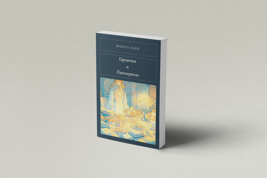 Книга &laquo;Ґарґантюа та Пантаґрюель, М'яка обкладинка, російською&raquo; &mdash; обкладинка