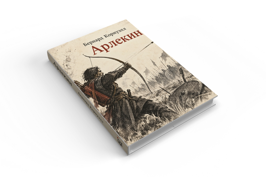 Книга &laquo;Арлекин&raquo; &mdash; обложка