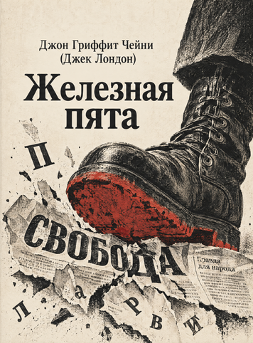 Книга &laquo;Залізна п&rsquo;ята&raquo; &mdash; обкладинка