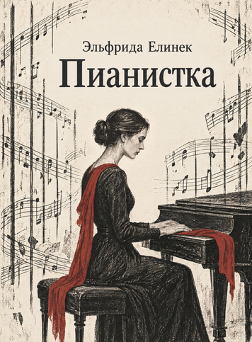 Книга &laquo;Піаністка&raquo; &mdash; обкладинка