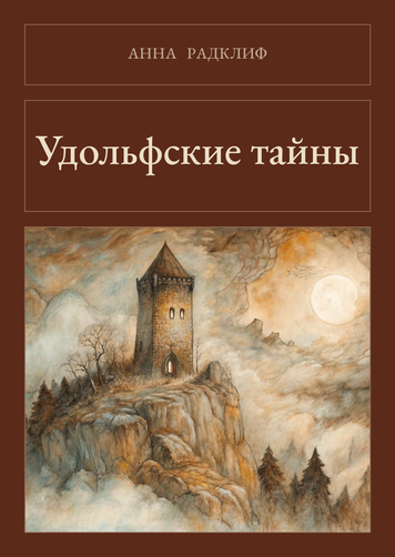 Книга &laquo;Удольфские тайны, Тверда палітурка, російською&raquo; &mdash; обложка