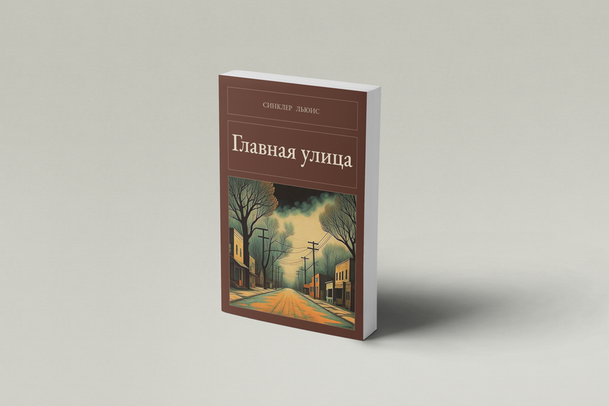 Книга &laquo;Главная улица, М'яка обкладинка, російською&raquo; &mdash; обложка