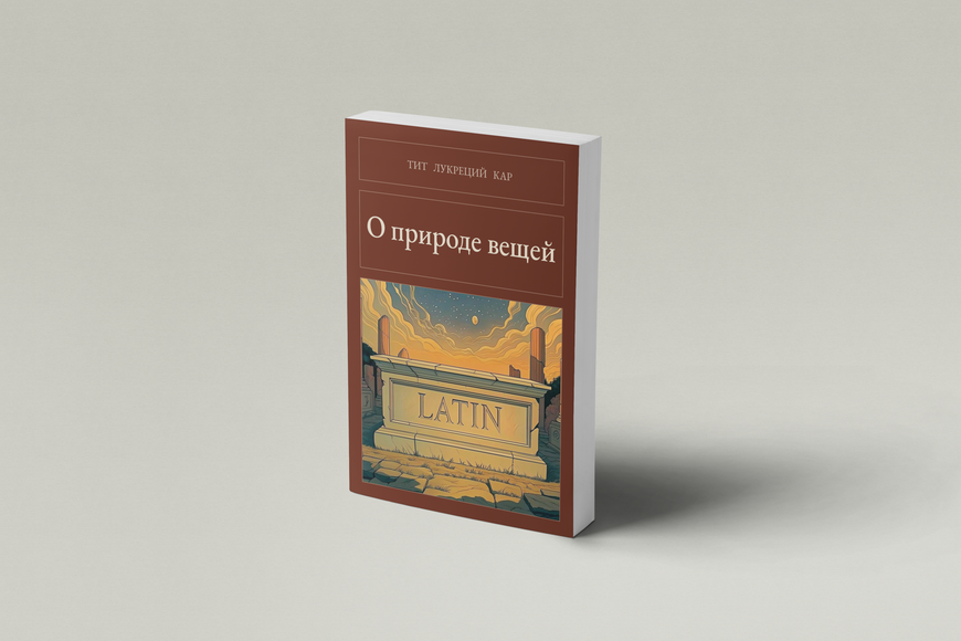 Книга &laquo;О природе вещей, М'яка обкладинка, російською&raquo; &mdash; обложка