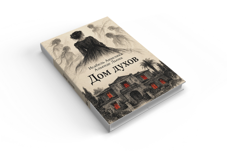 Книга &laquo;Дом духов&raquo; &mdash; обложка