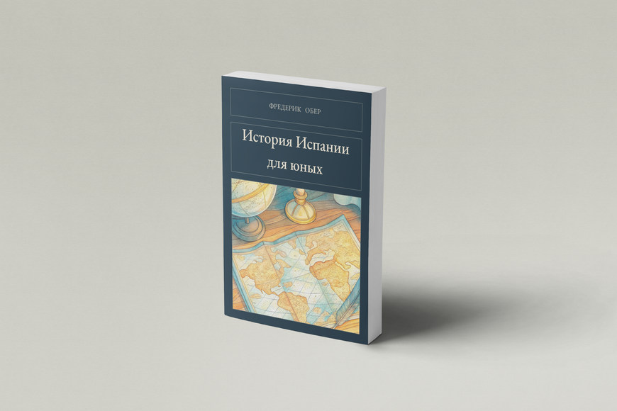 Книга &laquo;Історія Іспанії для юних, М'яка обкладинка, російською&raquo; &mdash; обкладинка