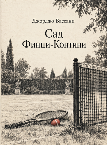 Книга &laquo;Сад Финци-Контини&raquo; &mdash; обложка