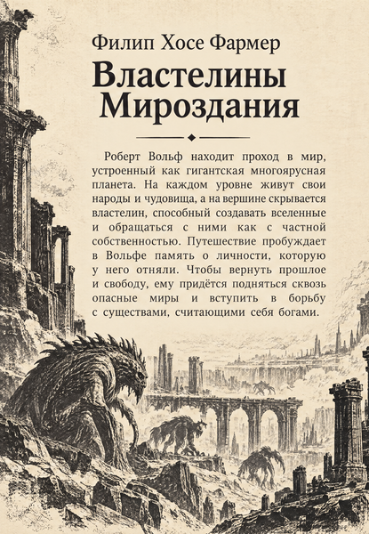 Книга &laquo;Володарі світобудови&raquo; &mdash; обкладинка