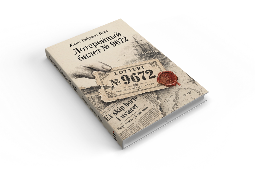 Книга &laquo;Лотерейный билет № 9672&raquo; &mdash; обложка