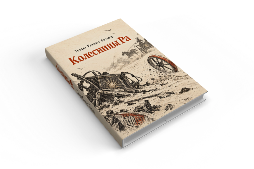 Книга &laquo;Колісниці Ра&raquo; &mdash; обкладинка