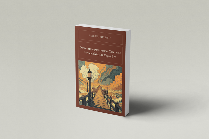 Книга &laquo;Том 2. Отважные мореплаватели. Свет погас. История Бадалии Херодсфут, М'яка обкладинка, російською&raquo; &mdash; обложка