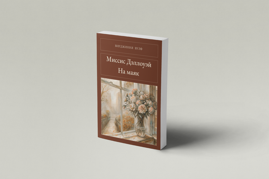Книга &laquo;Місіс Делловей. На маяк, М'яка обкладинка, російською&raquo; &mdash; обкладинка
