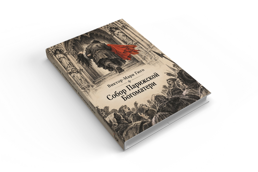 Книга &laquo;Собор Паризької Богоматері&raquo; &mdash; обкладинка