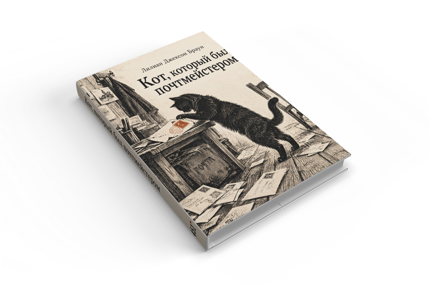 Книга &laquo;Кіт, який був поштмейстером&raquo; &mdash; обкладинка