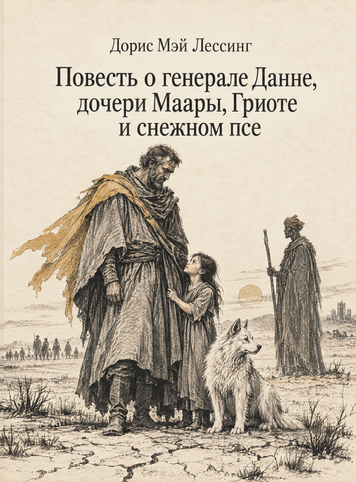 Книга &laquo;Повесть о генерале Данне, дочери Маары, Гриоте и снежном псе&raquo; &mdash; обложка