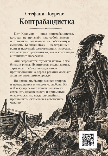 Книга &laquo;Контрабандистка&raquo; &mdash; обложка