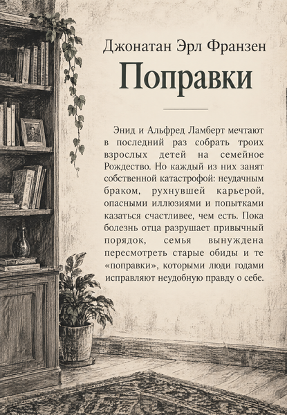 Книга &laquo;Поправки&raquo; &mdash; обкладинка