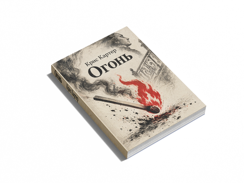 Книга &laquo;Вогонь&raquo; &mdash; обкладинка