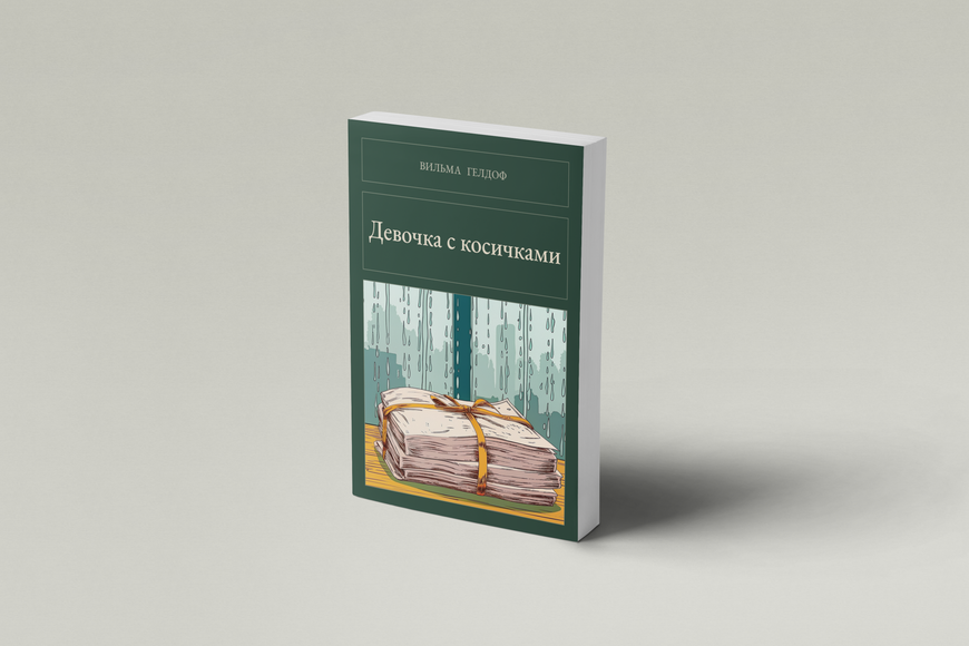 Книга &laquo;Девочка с косичками, М'яка обкладинка, російською&raquo; &mdash; обложка