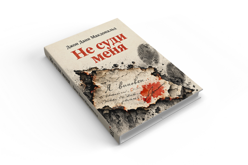 Книга &laquo;Не суди мене&raquo; &mdash; обкладинка